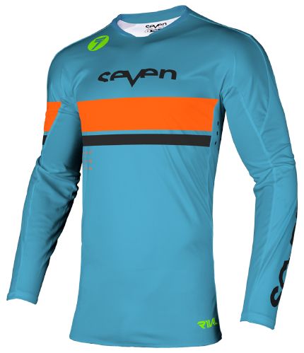 Seven Rival Vanquish Jersey, Cyan, S